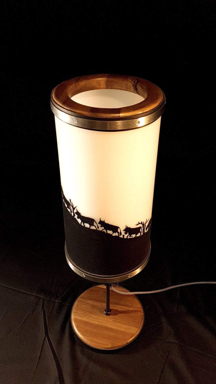 Lampade: Wunderschöne, Handgemachte Leuchte "de Urchig" - Einzelstück – Nuovo e nell'imballaggio originale da Lohn-Ammannsegg venduto da leuepeach 3