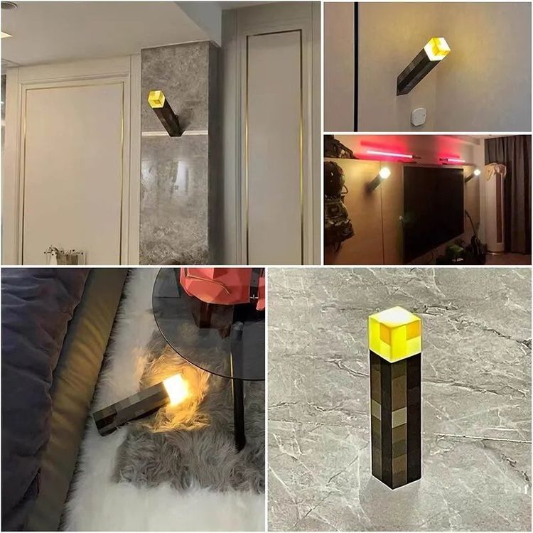 Lampade: Browns tone Taschenlampe - MINECRAFT – Nuovo e nell'imballaggio originale da Oberegg venduto da Alepokemon 5