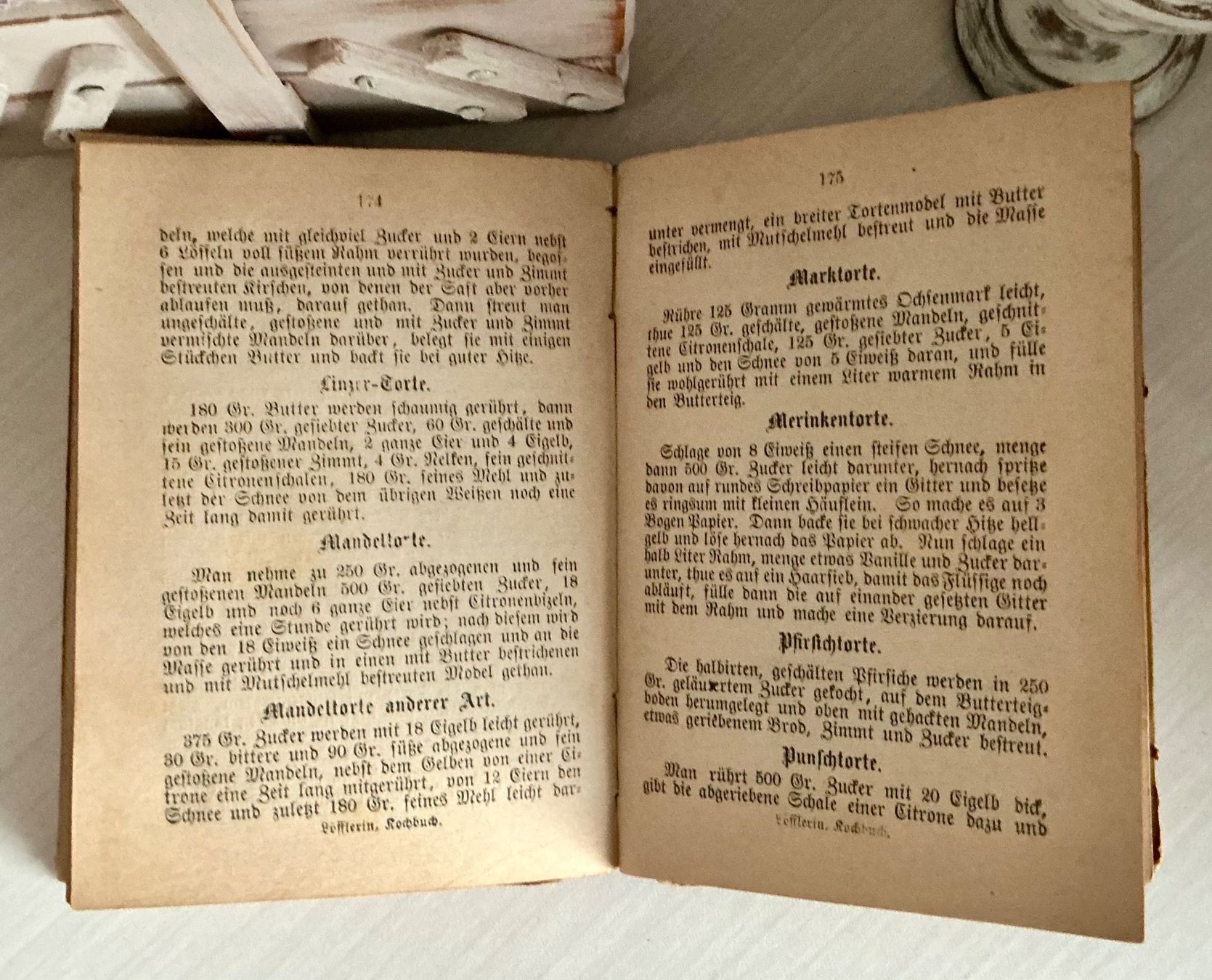 Libri: URALTES KOCHBUCH UM 1880 – Usato da Zell LU venduto da Silvermemory 6