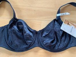 Felina Bügel-BH, Gr. 80B, Blau/Grau, NEU