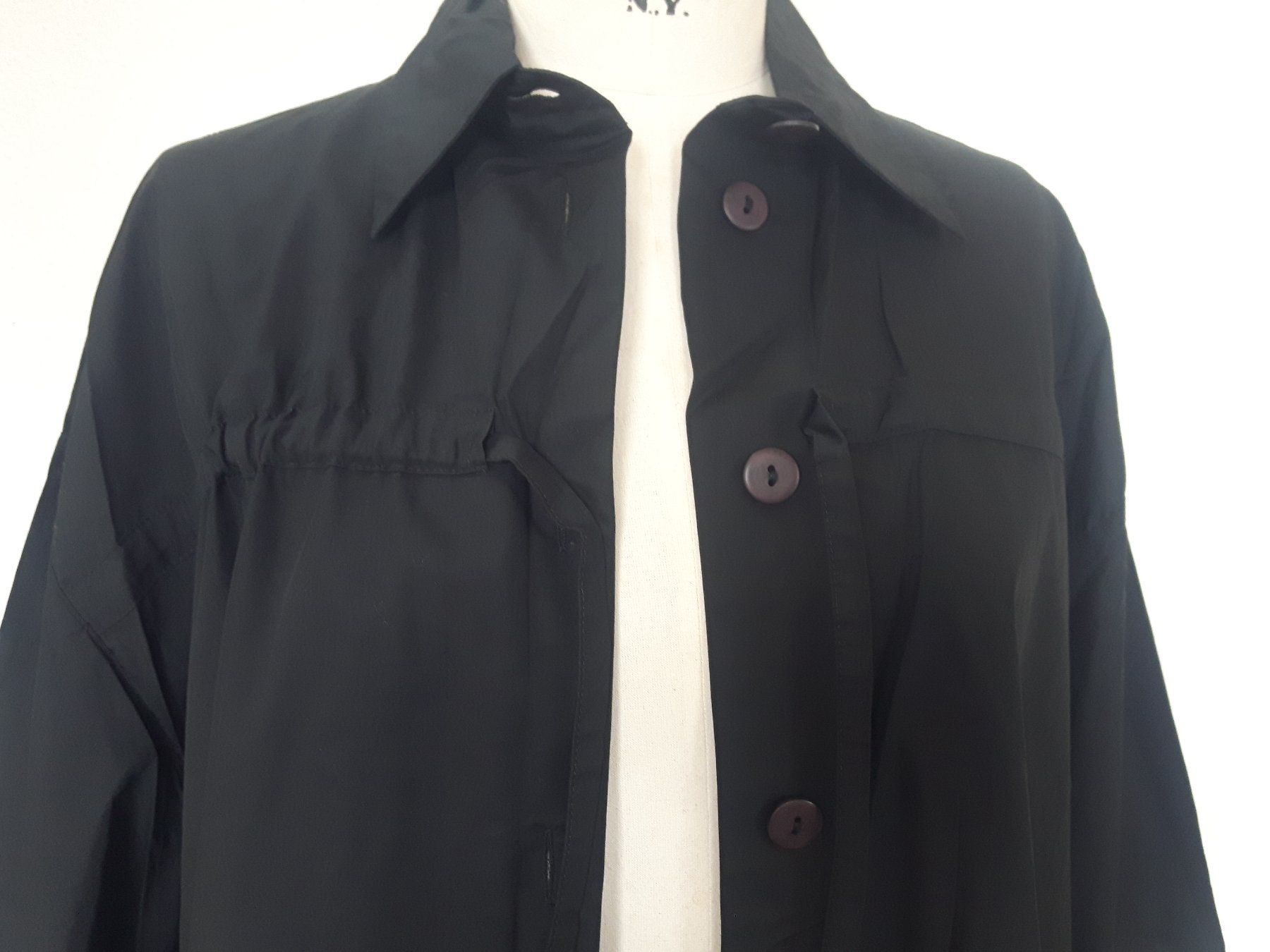 Blusen: NOOK Popeline Designer Bluse , schwarz,Gr. L , Oversized NEU – Neu (gemäss Beschreibung) aus Beckenried von SylvkensWorld 3
