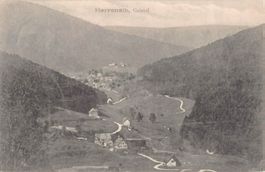 Gruss von der HERRENALB, GAISTAL - uralte Postkarte 1908