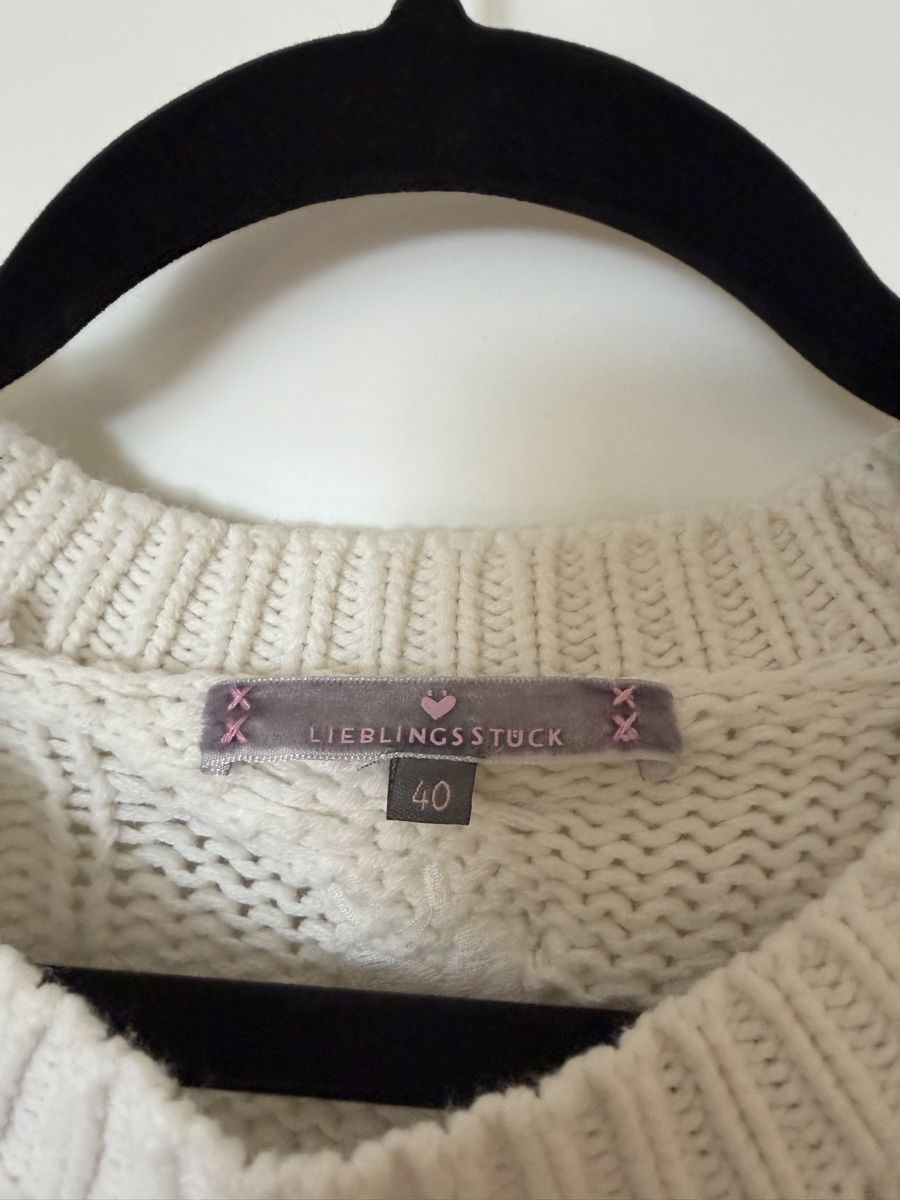 Lieblingsstück Maglioni & Felpe: Lieblingsstuck Pullover gestreift weiss blau Grösse 40 – Usato da Langnau am Albis venduto da Schneeflocke92 4
