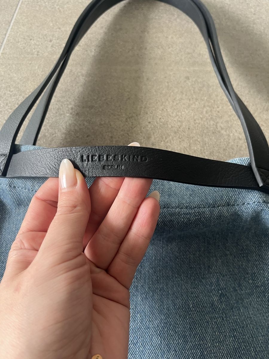 Liebeskind Borse: Liebeskind Shopper Jeans Optik – Usato da Sevelen venduto da sar_hmx8 1