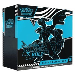 Pokémon Sammelbilder & Trading cards: Pokémon Black Bolt Elite Trainer Box Englisch OVP – Neu und originalverpackt aus Zürich von FRIENDS_COLLECTIVE