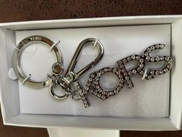 MICHAEL KORS SCHLÜSSELANHÄNGER RHODIUM SILBER