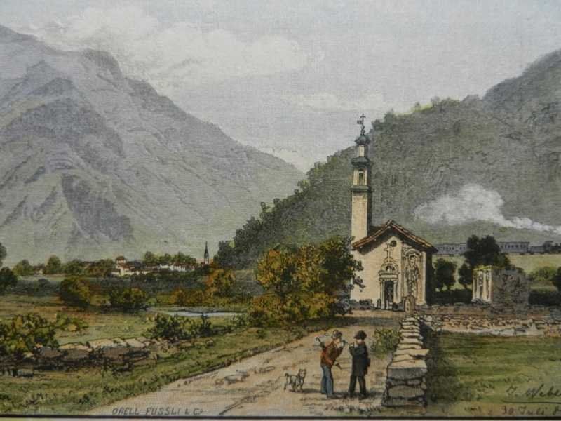 Gravures: Arbedo Ticino – D'occasion à Risch par Rischli15 1