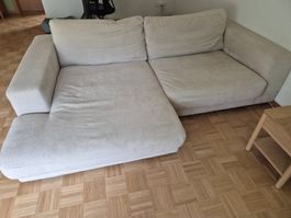 Wegen Umzug: Stylisches Ecksofa Beige 250x165