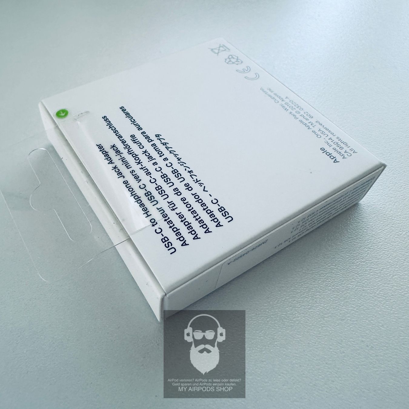 Apple Unità & Adattatore: Original Apple USB-C zu 3.5mm Kopfhörer Jack Adapter Kabel – Nuovo e nell'imballaggio originale da Basel venduto da MY.AIRPODS.SHOP 8