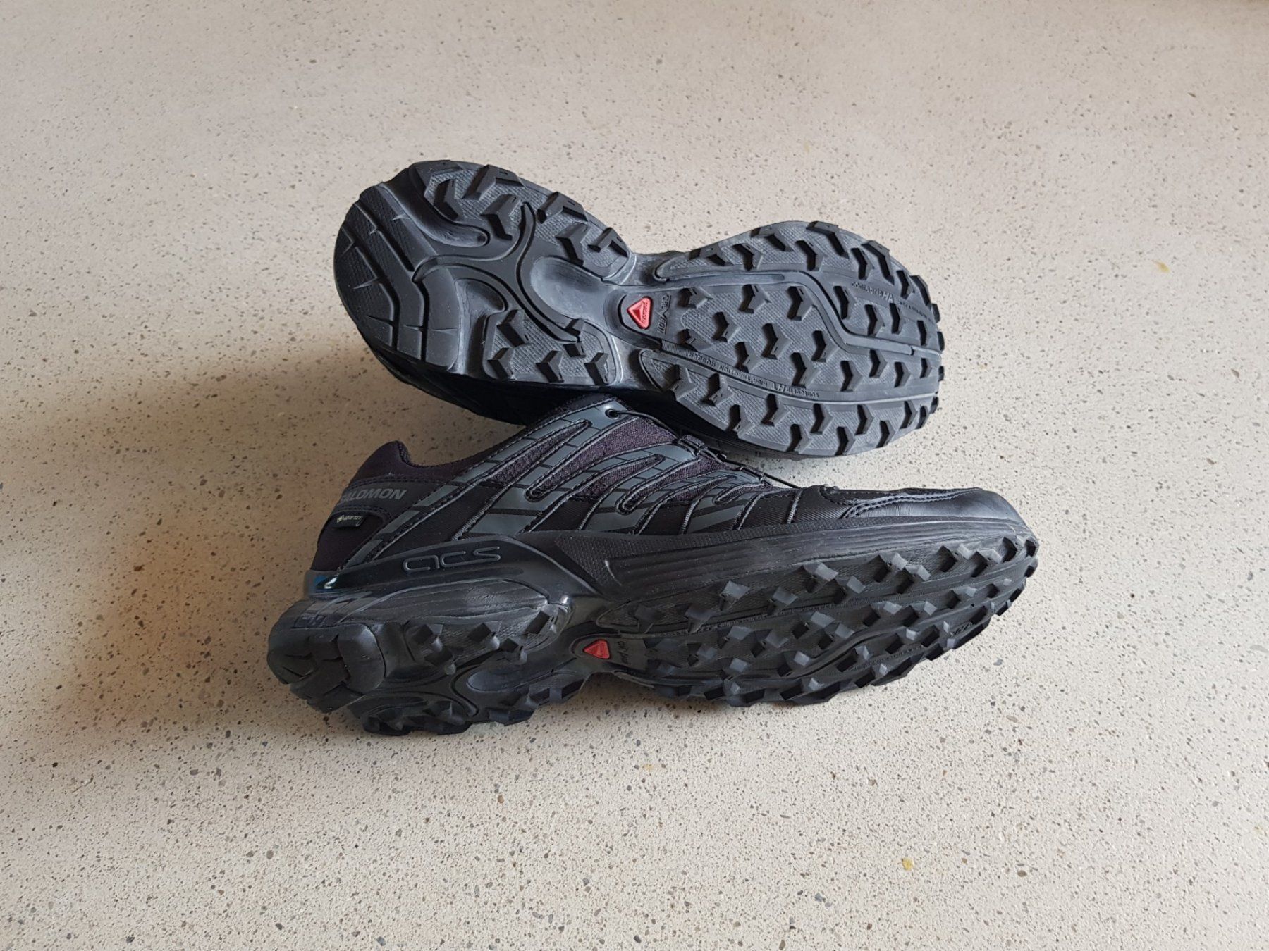 Salomon Scarpe da uomo: Salomon GTX Wanderschuh Grösse 48 – Usato da Basel venduto da Birs868 5