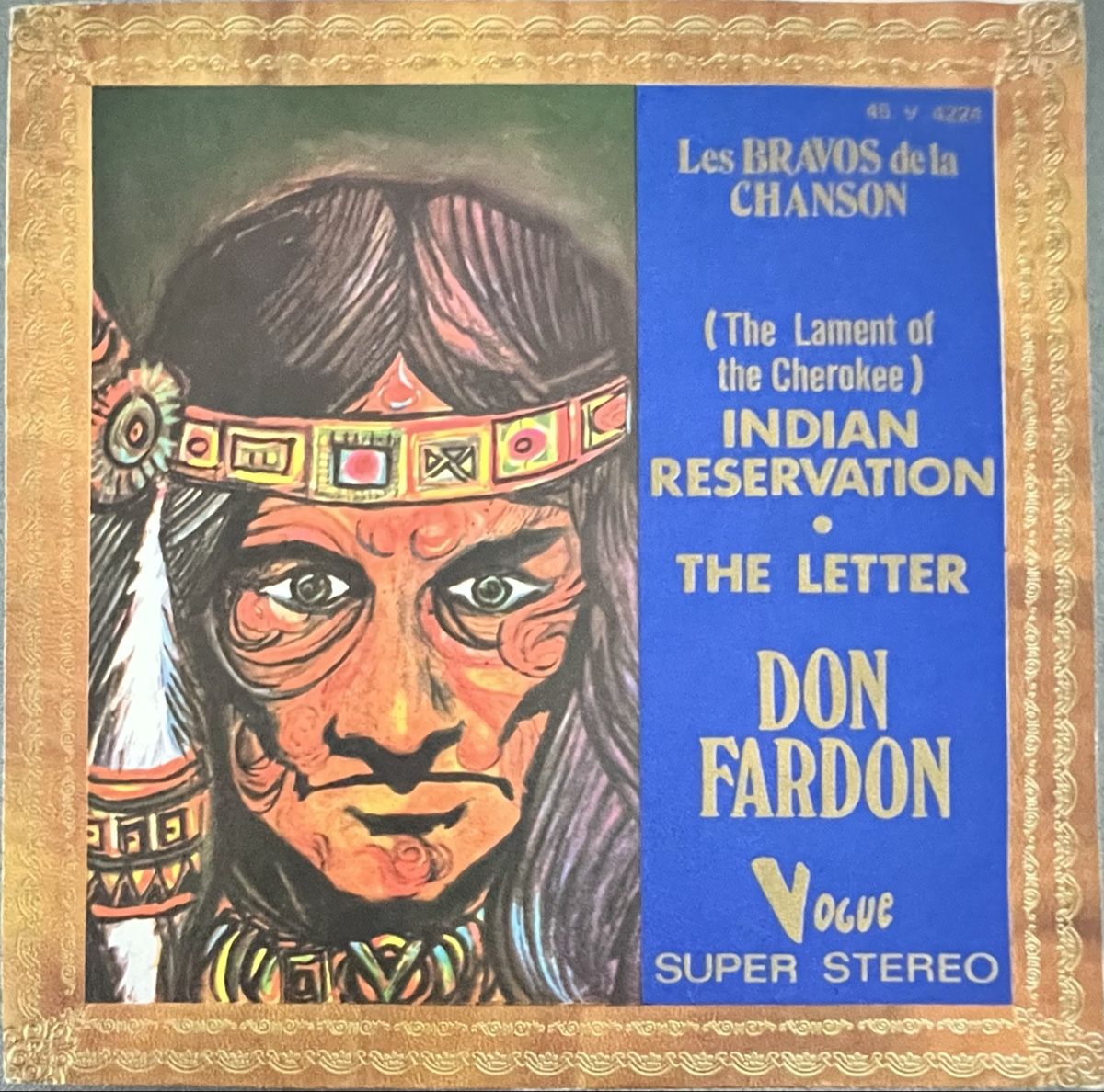Schallplatten: DON FARDON - INDIAN RESERVATION  – Gebraucht aus Horw von Belowzero0