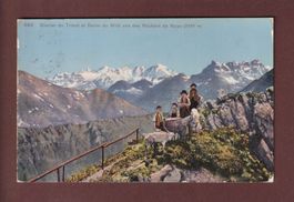 ROCHERS DE NAYE - Glacier du Trient et Dents du Midi - 1911