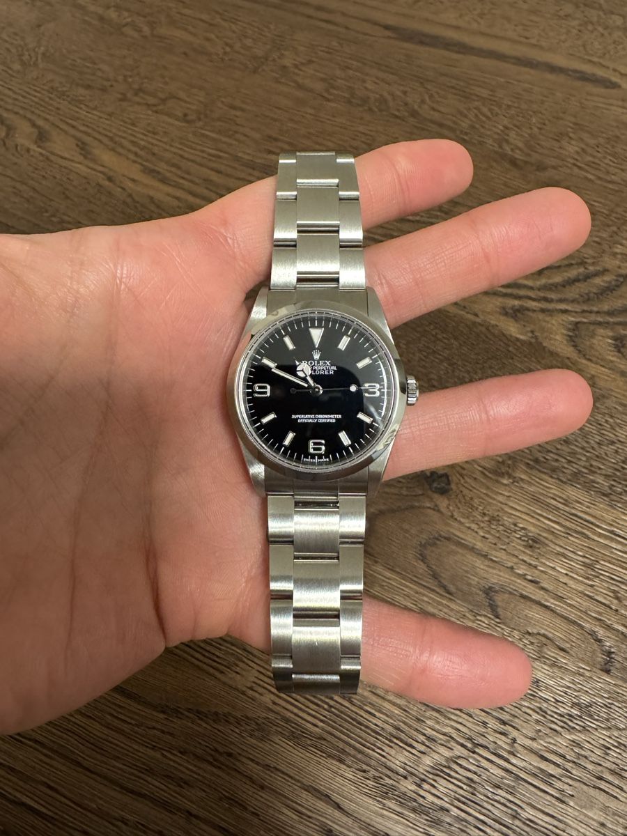 Rolex Orologi: Rolex Explorer 114270 Y-Serie aus 2003 – Usato da Niederhasli venduto da sdk11