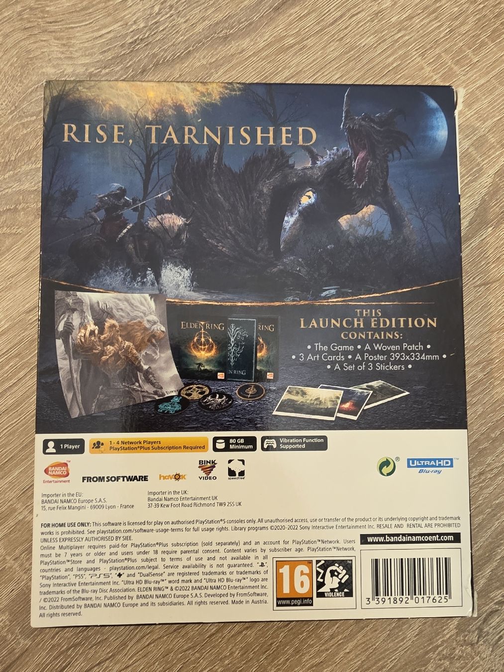 Giochi: Elden Ring Launch Edition PS5 Spiel gebraucht – Nuovo (secondo la descrizione) da Cointrin venduto da sam_f7p6 1