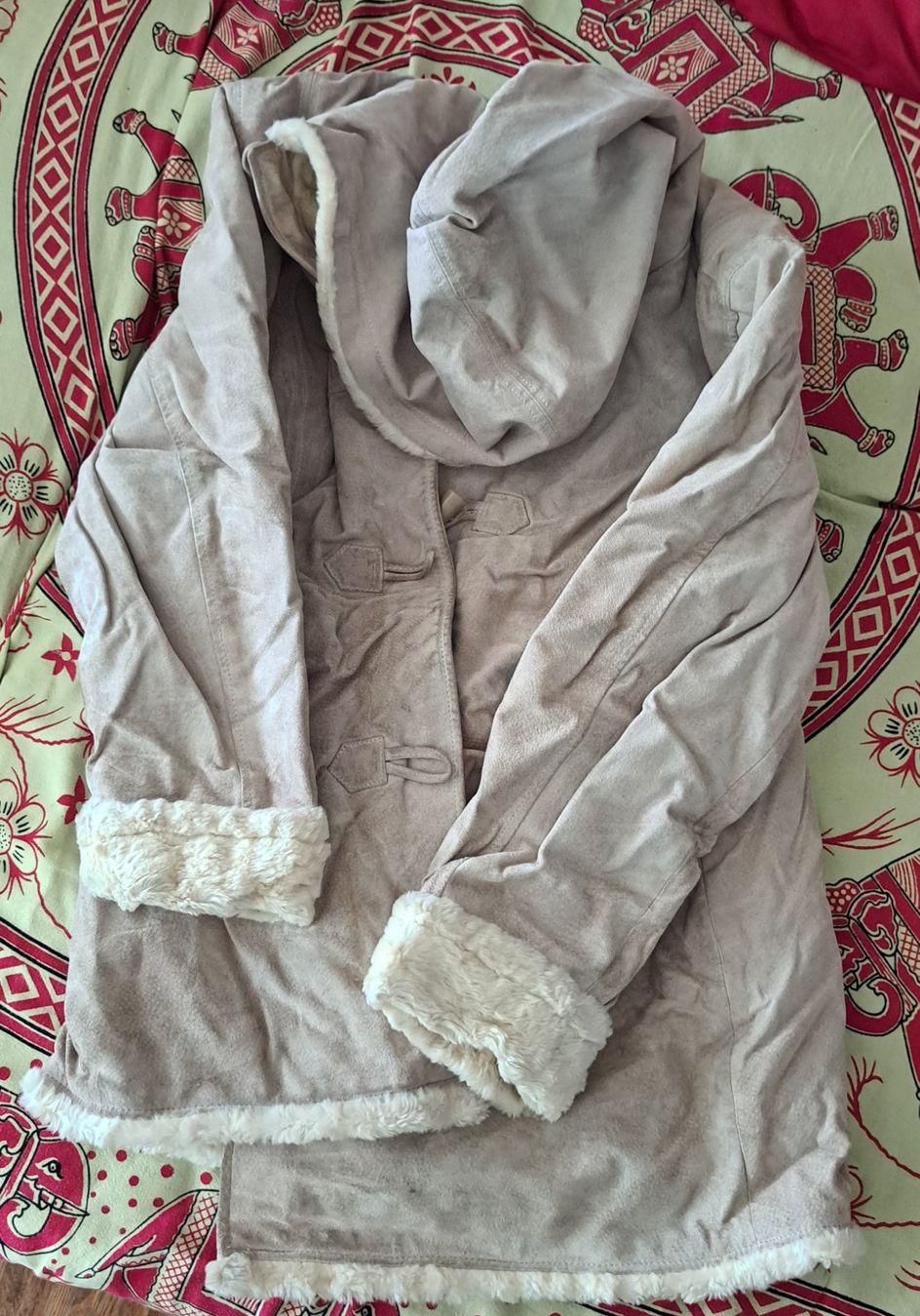 C&A Manteaux: Ledermantel beige – D'occasion à Schlieren par Rcaliforni