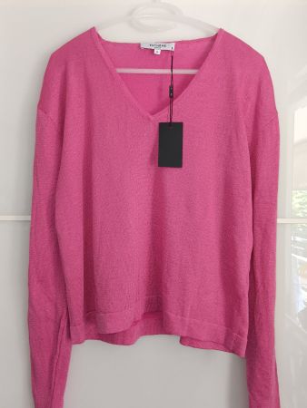 ESTHEME PARIS Pull en lin rose taille M neuf