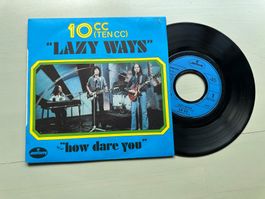 10 C.C. TENCC Kult Single Top Lazy ways France differnt PS