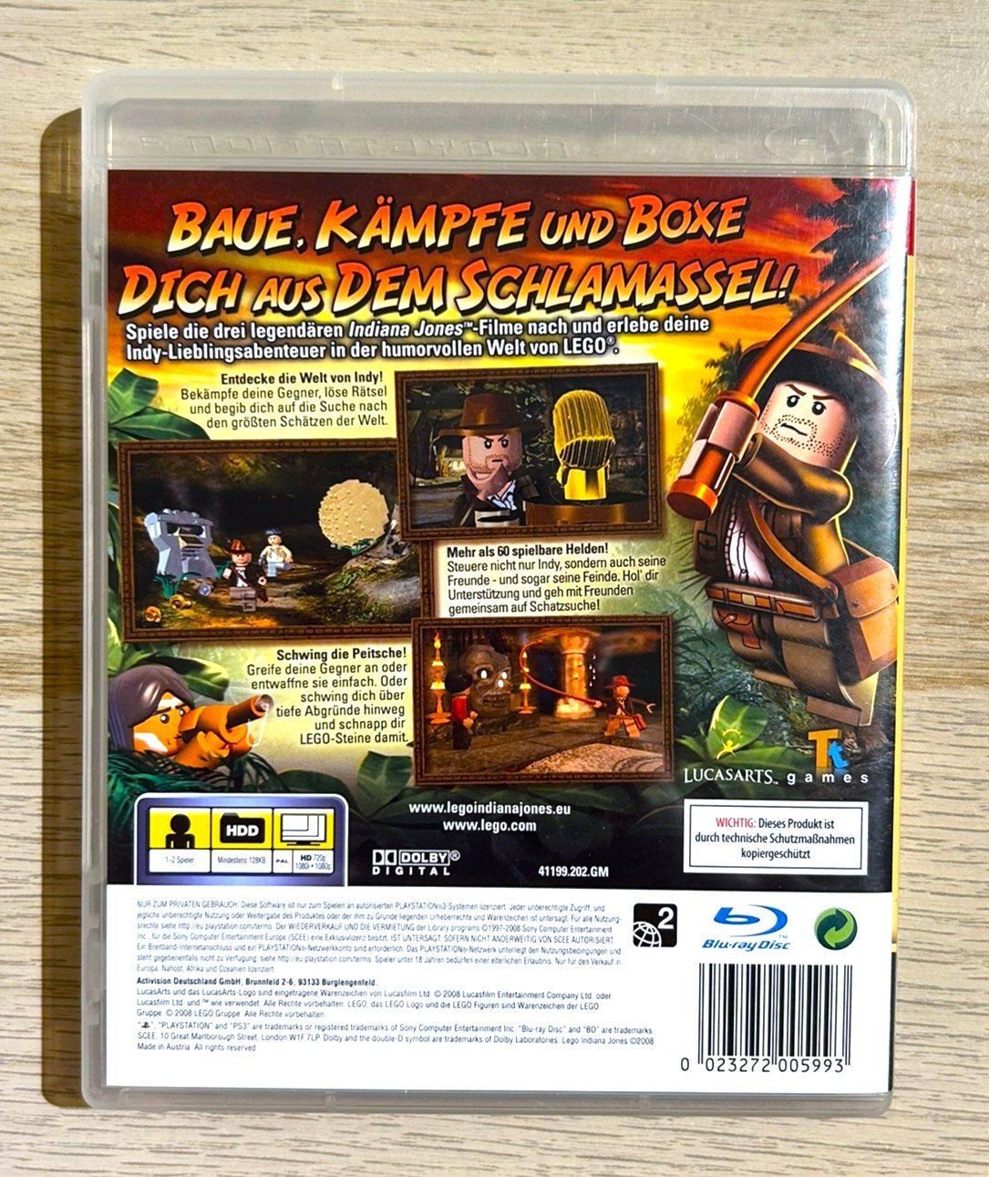 Lego Giochi: LEGO Indiana Jones PS3 – Usato da St. Gallen venduto da Alpine.Arcade 1