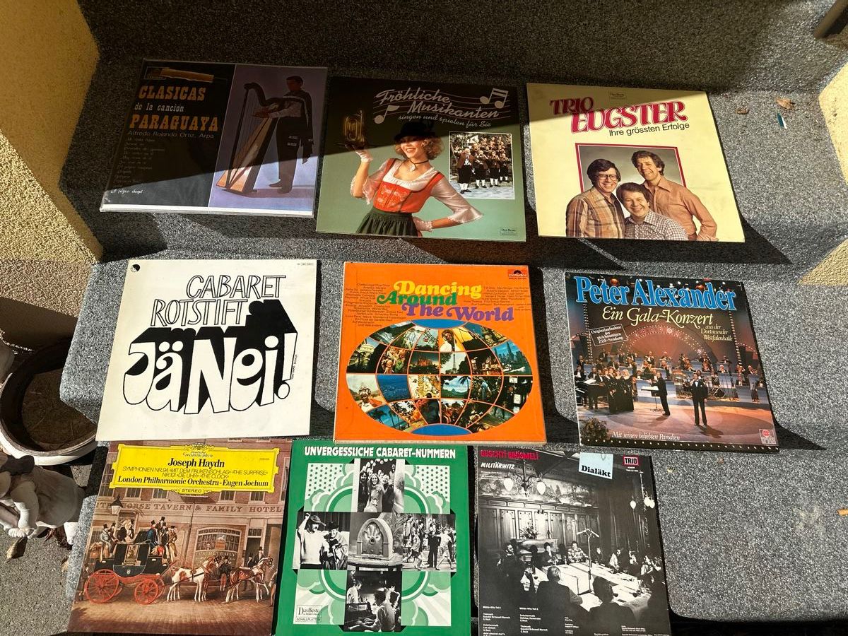 Dischi in vinile: 9 Schallplatte Sammlung – Usato da Oberentfelden venduto da vilibrand