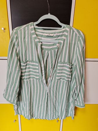 Tom Tailor Bluse Gr. 44, gestreift, Sommer Look Top!