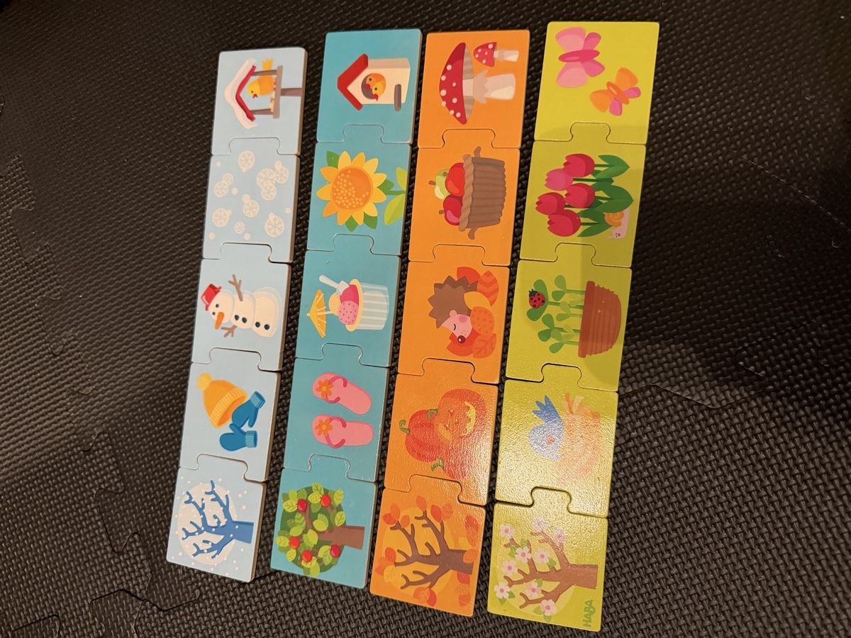 Puzzles: Puzzle Jahreszeiten – D'occasion à Niederhasli par des_f82m