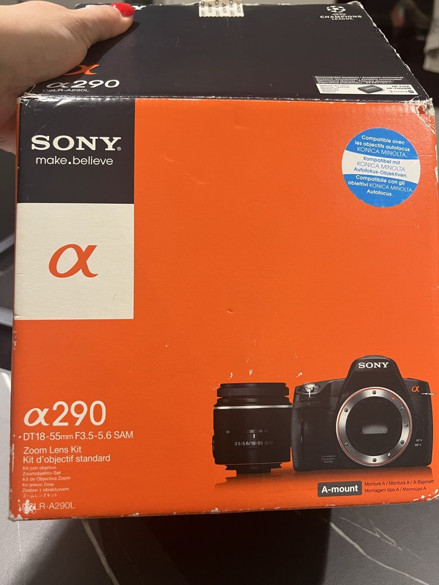 Sony Kamera: Sony Alpha A290 Spiegelreflexkamera mit Objektiv – Gebraucht aus Aarburg von Jessica. 3