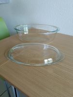 Glasbräter oval mit Deckel, neu, 39x25cm, Ofenfest