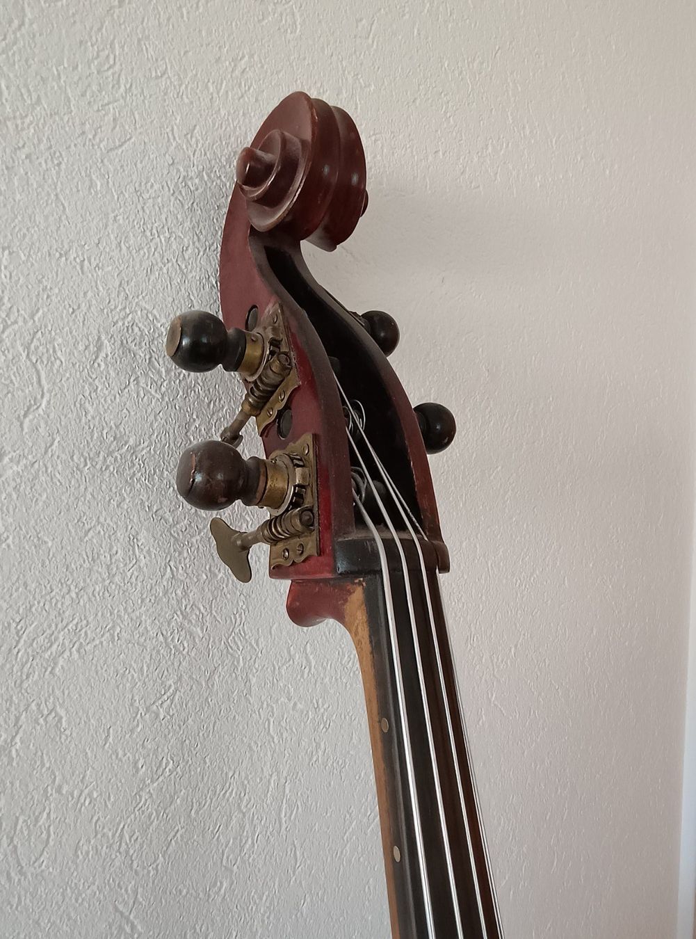 Musikinstrumente: Kontrabass mit Tonabnehmer – Gebraucht aus Steinhausen von Hirte 3