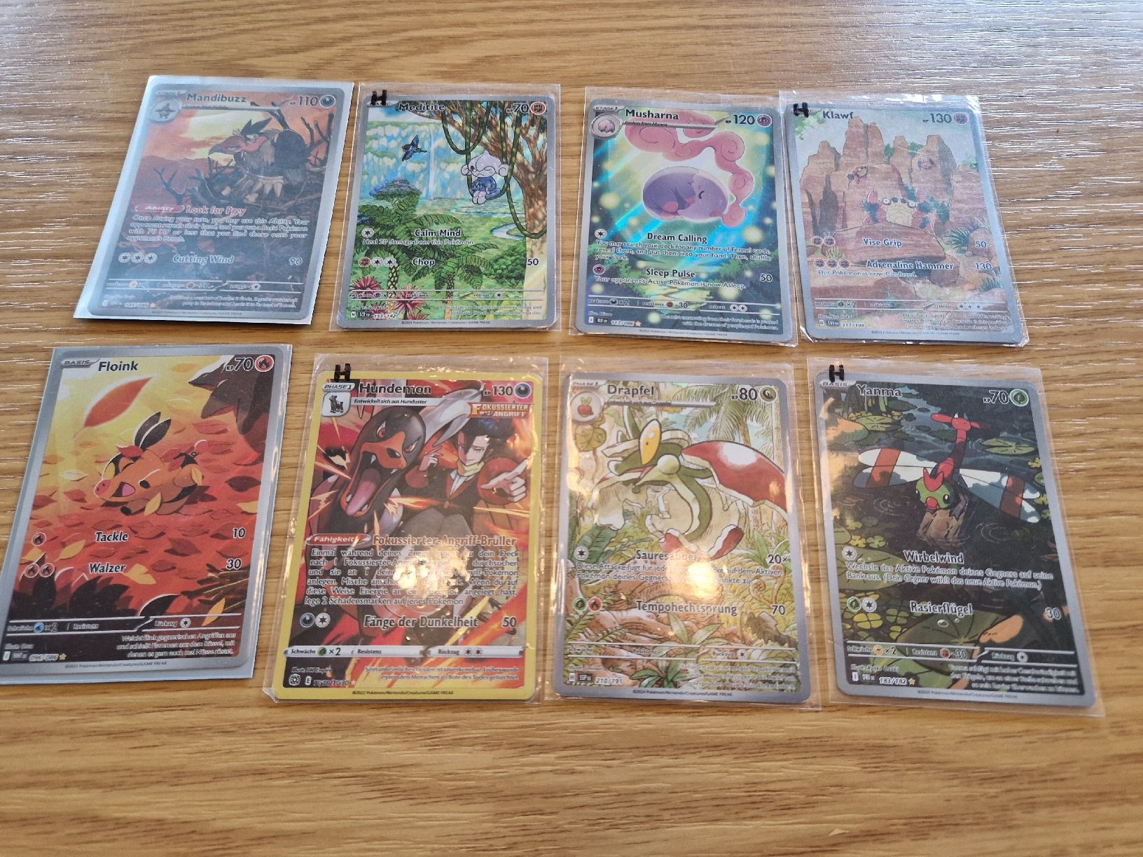 Cartoline: 8 Pokemon Sammelkarten – Nuovo (secondo la descrizione) da Mauren venduto da Julchen13 1