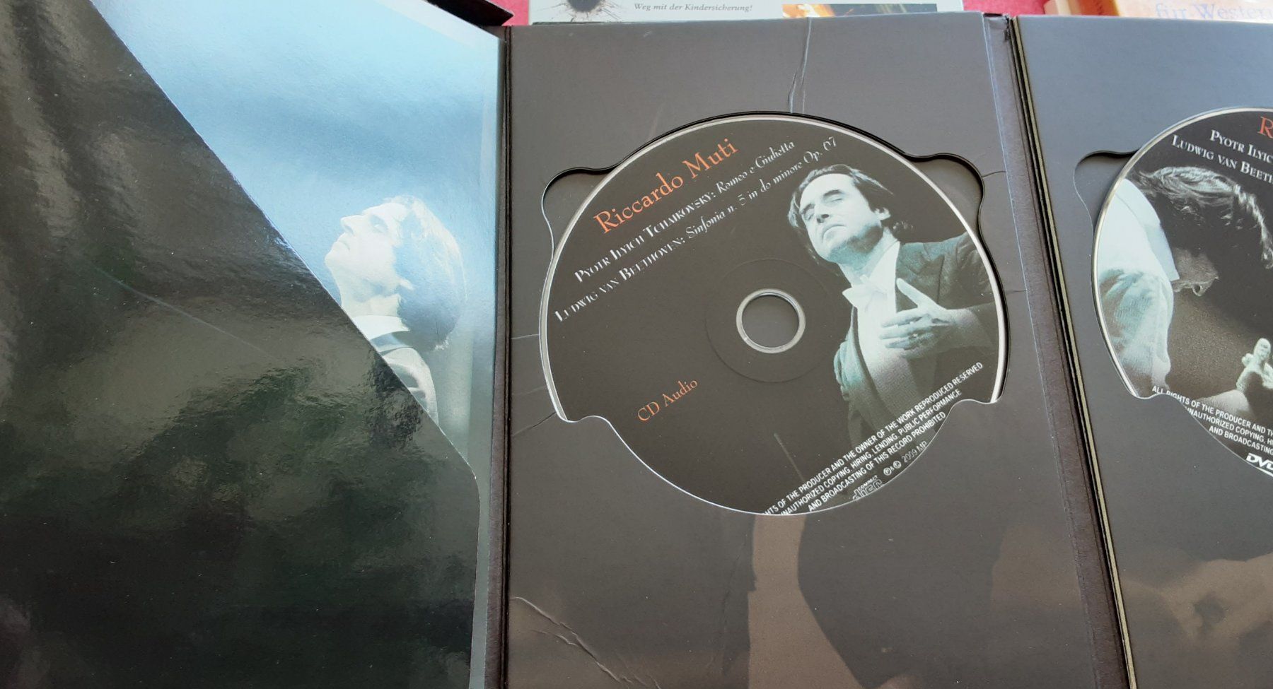 Tutti i DVDs: Riccardo Muti: Tschaikowsky, Beethoven - DVD & CD Box! – Usato da Bremgarten AG venduto da musiccollector 1