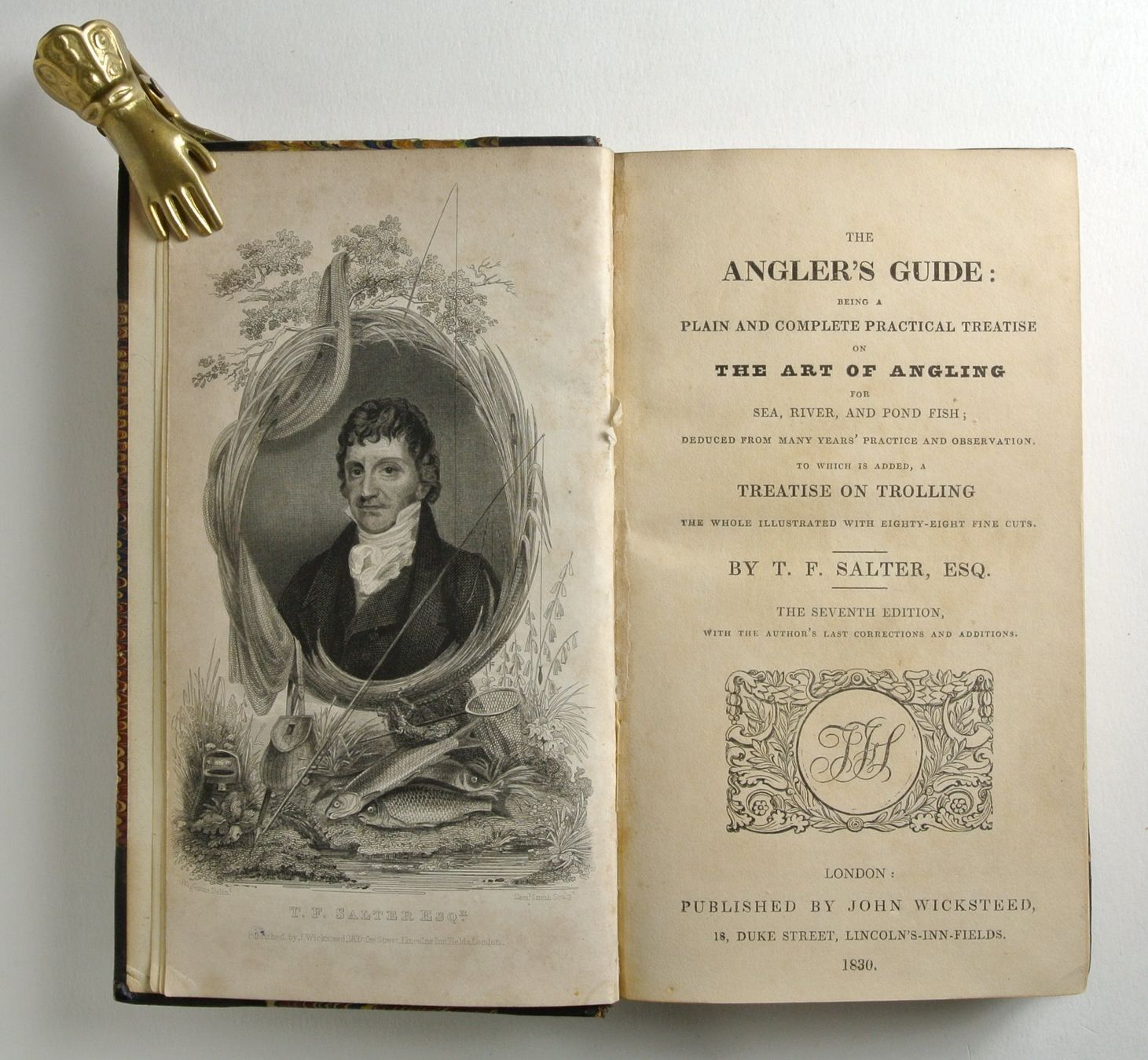 Libri: Salter, T.F. The Angler`s Guide – Usato da Erschwil venduto da taglang