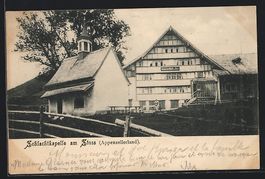 Stoss, Schlachtkapelle am Stoss, Gasthau