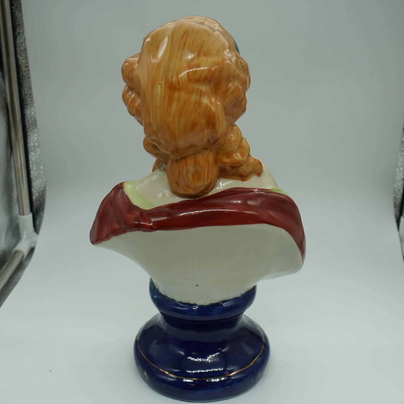 Statuette: Vintage Keramit-Büste einer eleganten Dame – Usato da Volketswil venduto da brockipfannenstil 3