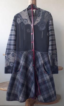 Ivko Strickmantel/kleid, 38