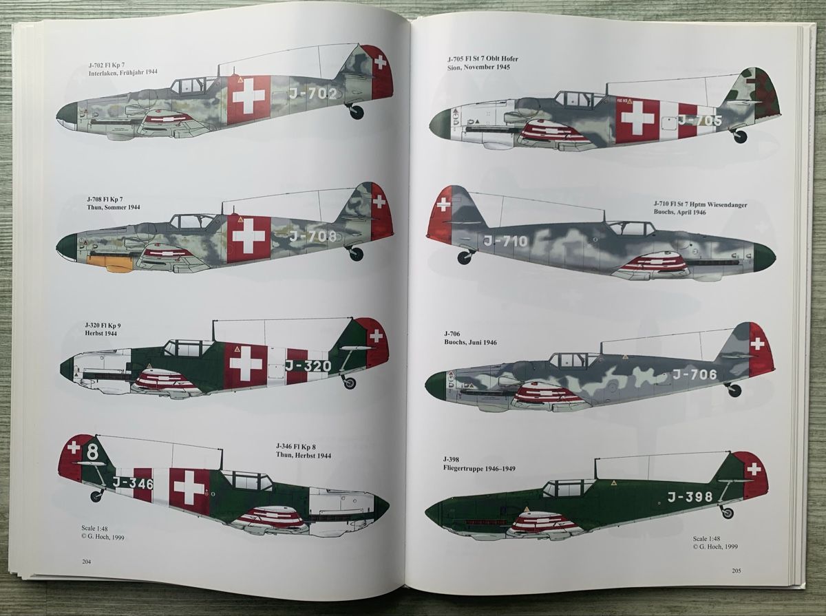 Livres: Die Messerschmitt Me 109 in der Schweizer Luftwaffe – D'occasion à Suhr par schoblobloch 6