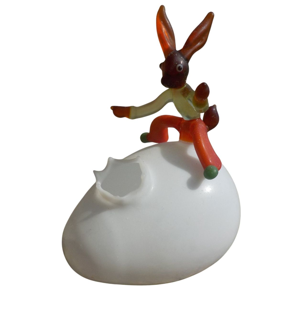 Statuette: Osterhase Glasfigur antik – Usato da Mörschwil venduto da antiksalon 3