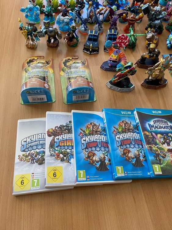 Skylanders Sammlung [+70 Figuren] + 8 Games - AB 1 CHF | Kaufen auf Ricardo