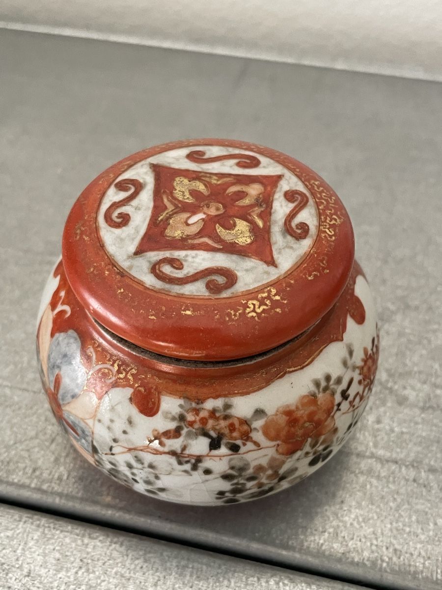 Vasen & Gefässe: Old kutani Japanese box  – Gebraucht aus Basel von Amechan. 8