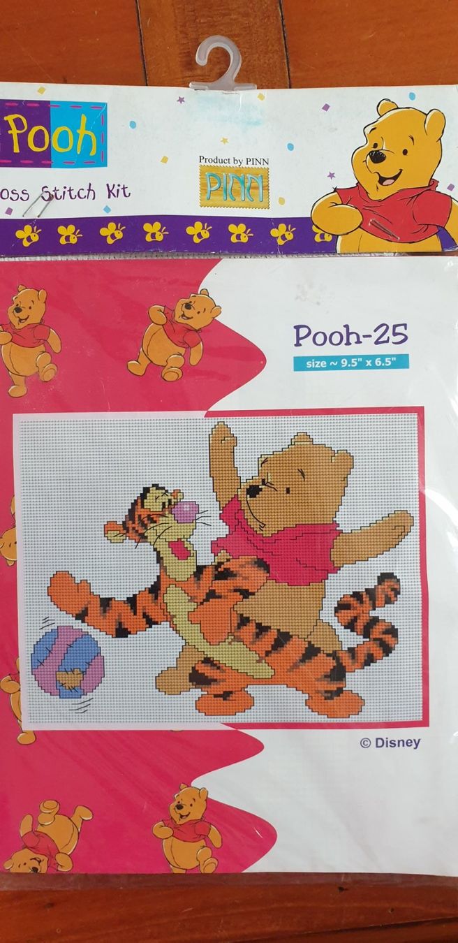 Kit bricolage: Broderie Point de croix Disney Winnie – Nuovo e nell'imballaggio originale da Payerne venduto da fantasy124 3