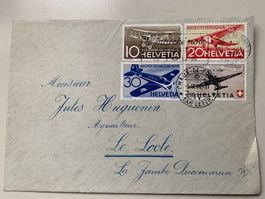 Enveloppe poste aérienne 1944