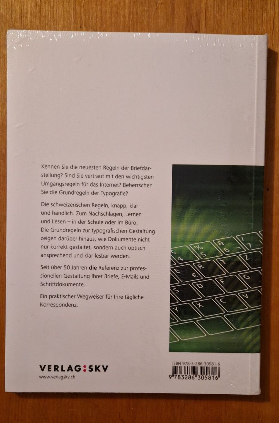 Libri: Regeln für das Computerschreiben – Nuovo e nell'imballaggio originale da Frauenfeld venduto da jgh_gx6v 1
