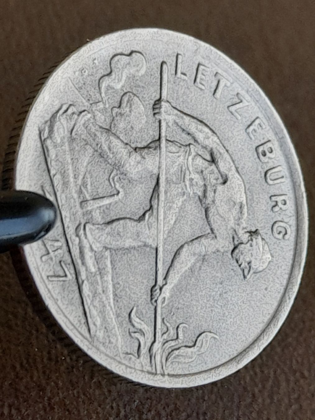 Tutti le monete: Luxembourg 1 Franc 1947 – Usato da Basel venduto da Basel_20 3