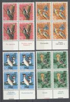 PJ 1970 232-235 mit Tabs Viererblöcke  postfrisch**