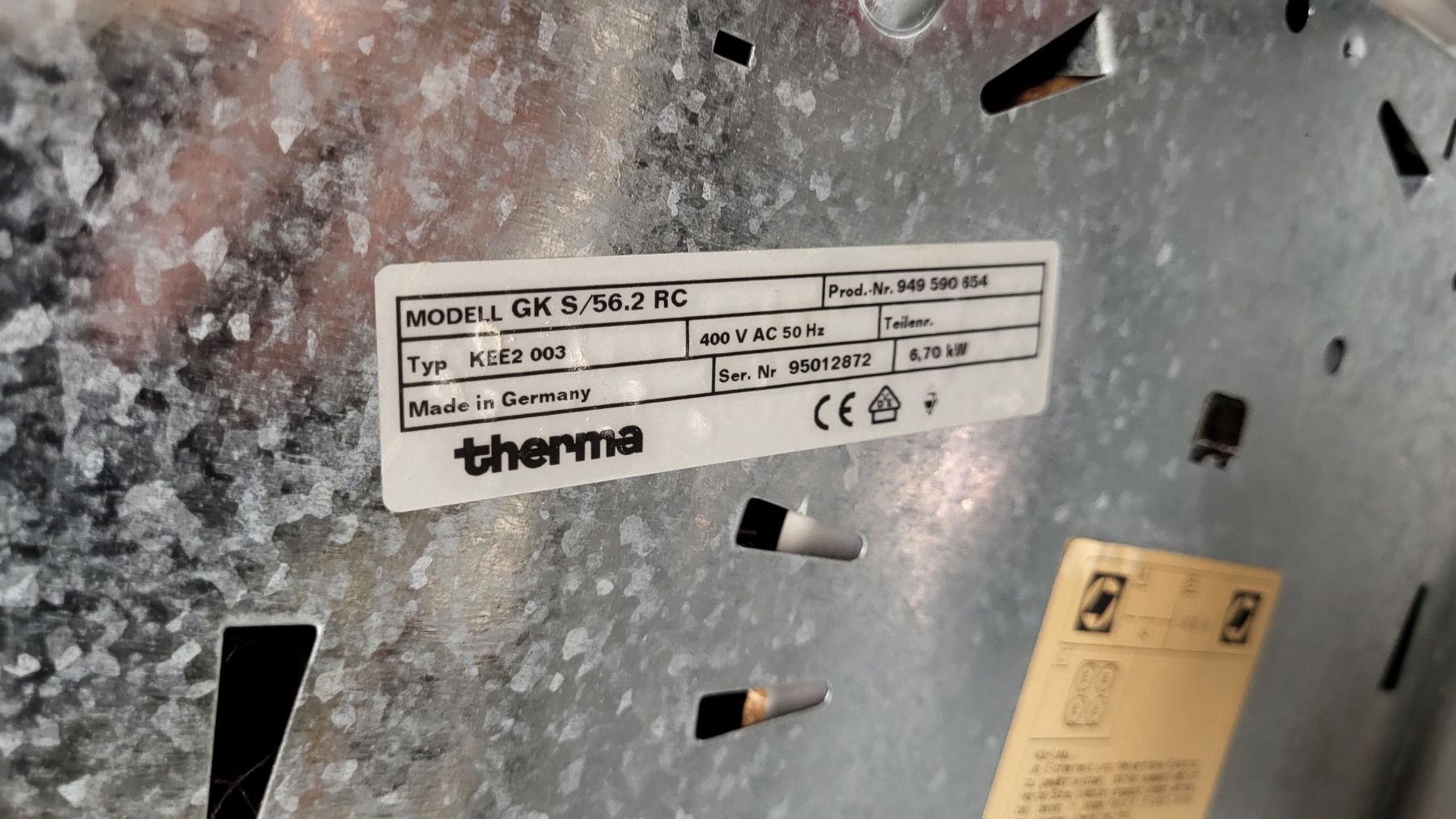 Electrolux Küchengeräte: Einbauherd – Gebraucht aus Escholzmatt von Heizkessel37 2