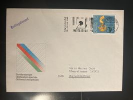 Schweiz 1990 Sonderstempel Schützenfest Winterthur PP Krone