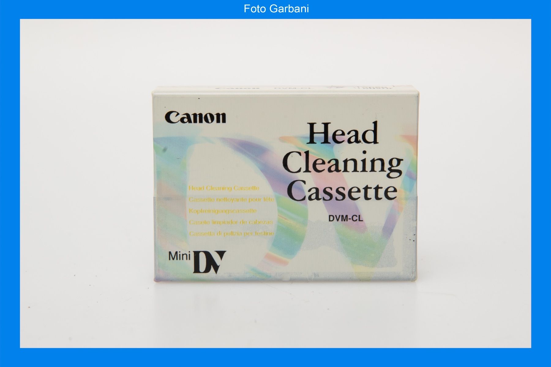 Cassette vuote: Canon Mini DV Head Cleaning Cassette DVM-CL – Usato da Muralto venduto da FotoGarbani