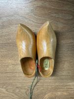 Holzschuhe Souvenir du Morvan, Frankreich, Vintage Deko!
