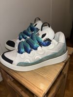 Baskets Lanvin Curb turquoise à moitié prix !!!