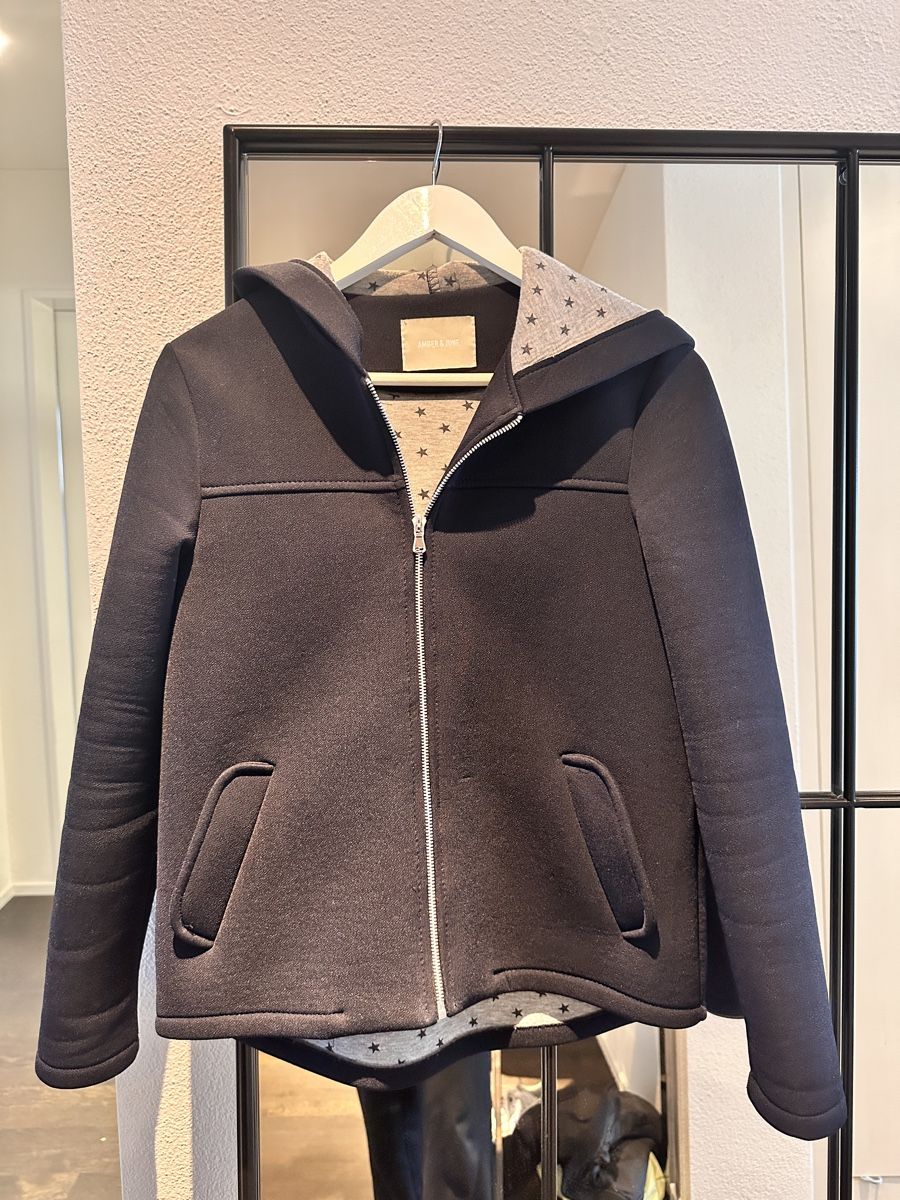 Giacche: Herbst Ubergangs Jacke Gr36 Dunkel Blau – Usato da zug venduto da saliviolyn 2