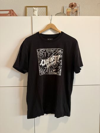 T-shirt Carhartt noir imprimé taille L 